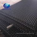 crimped quarry mesh carbon steel crusher screen with hook vibrating screen mesh